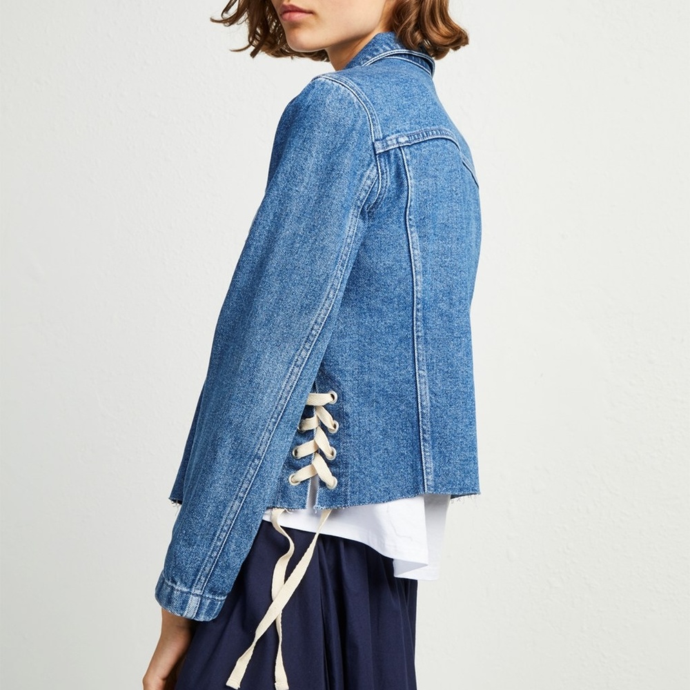 French Connection Soft Authentic Lace Side Jacket - image 7